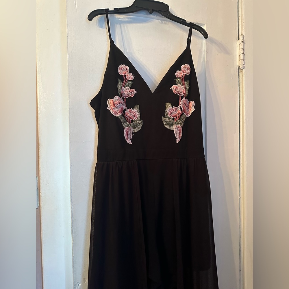 Charlotte Russe Short Romper with Veil